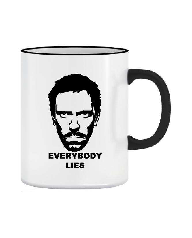 Puodelis Doctor House Everybody lies